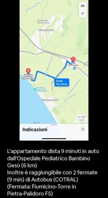La Casetta Di Palidoro Eksteriør bilde